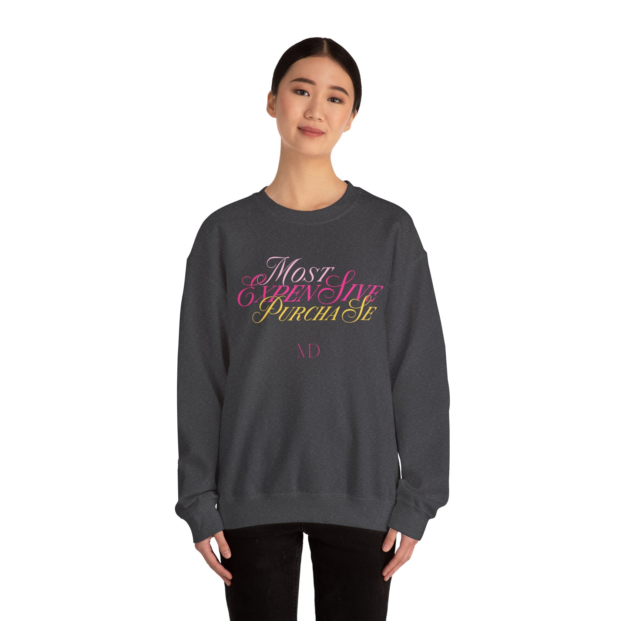 Most Expensive Purchase Crewneck | Butter Yellow