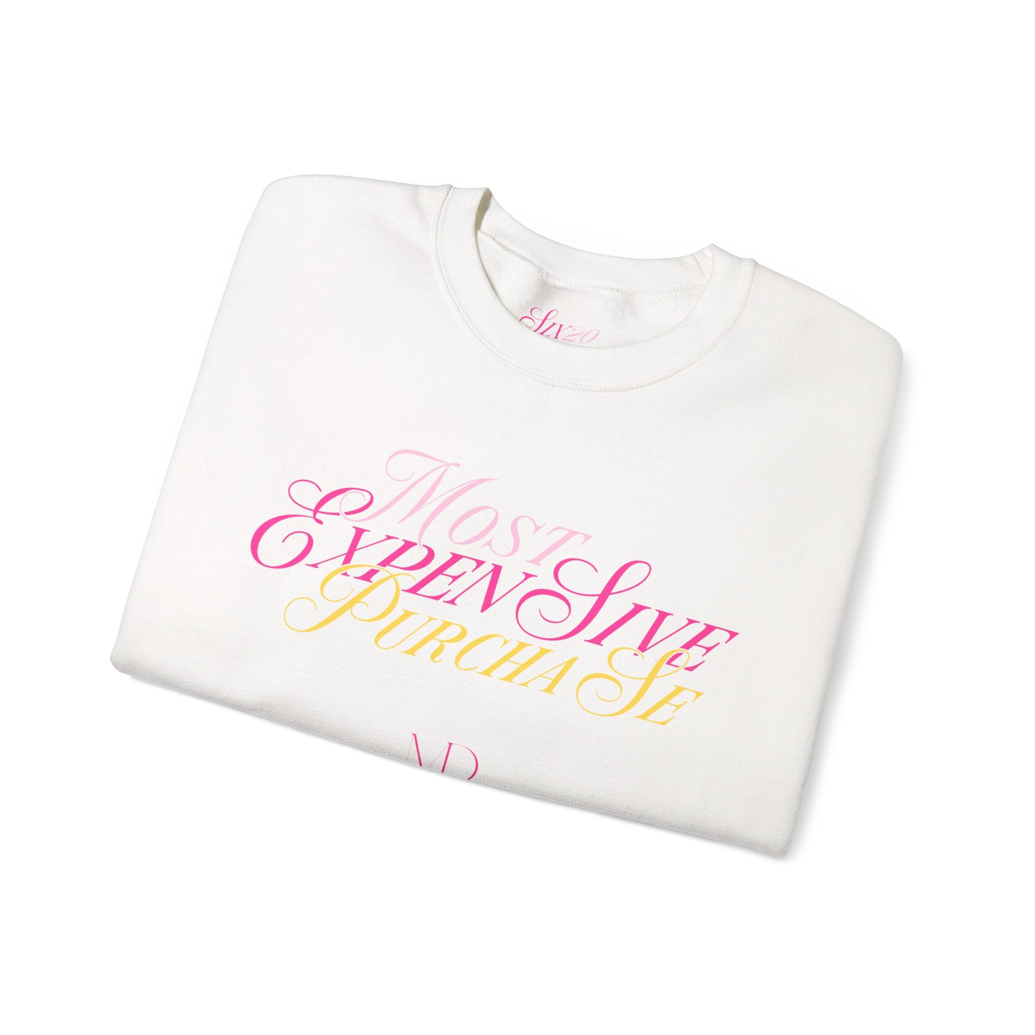 Most Expensive Purchase Crewneck | Butter Yellow