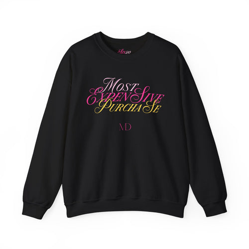 Most Expensive Purchase Crewneck | Butter Yellow
