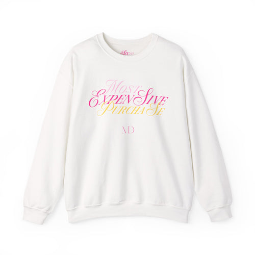 Most Expensive Purchase Crewneck | Butter Yellow